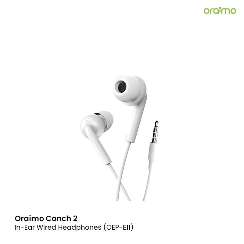 Oraimo Conch 2 In-Ear Wired Headphones (OEP-E11) 