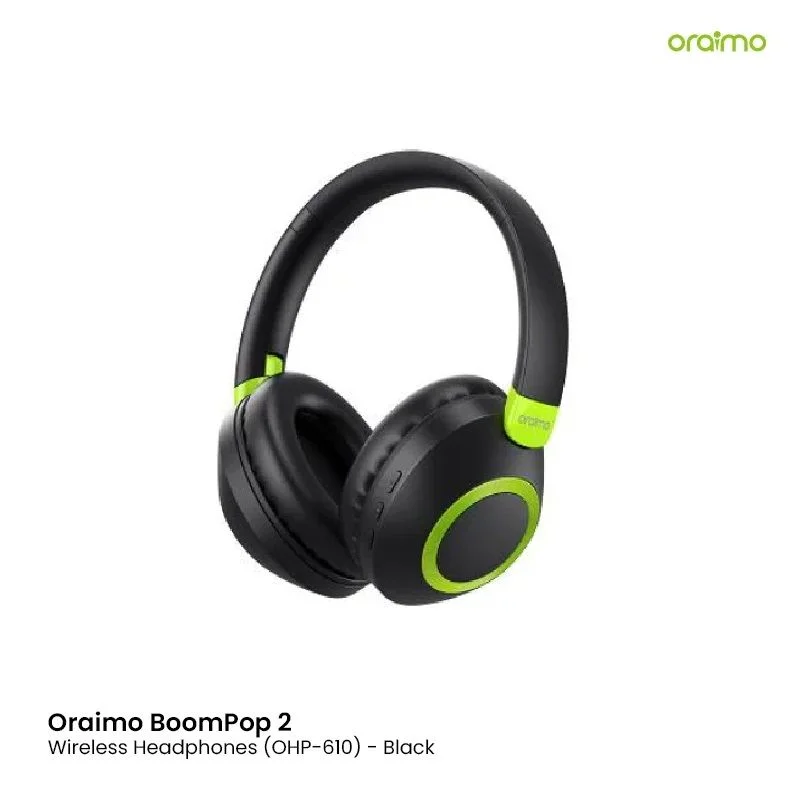 Oraimo BoomPop 2 Dual Device Connectivity Wireless Headset (OHP-610)