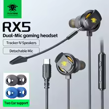 PLEXTONE RX5 Gaming In-Ear Headset with Detachable Microphone