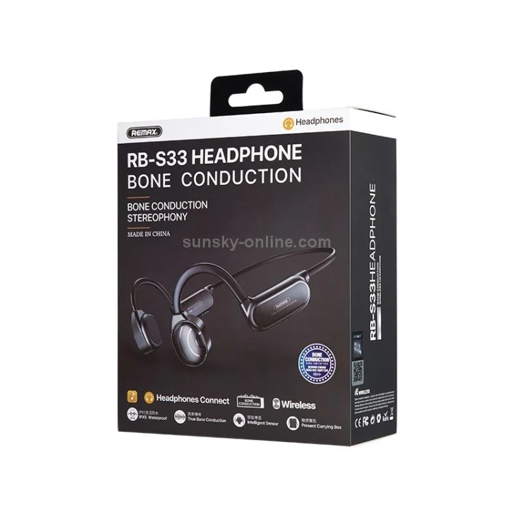 REMAX RB-S33 Bone Conduction Wireless 5.0 Sports Earphone