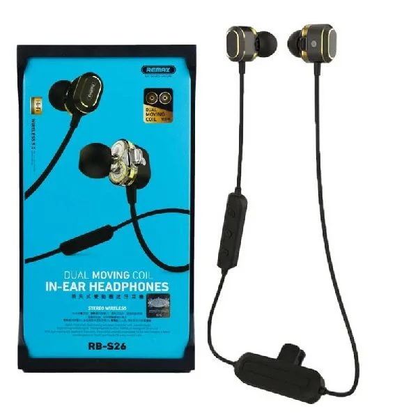 Remax RB-S26 Double Coil Bluetooth 5.0 Earphones