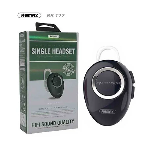 Remax RB-T22 Single Headset Wireless Earphone