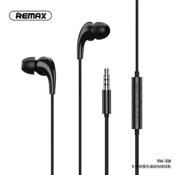 Remax RW-108 Stereo Music Headphones with HD Mic