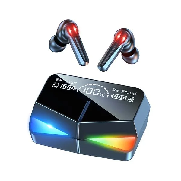 M28 TWS Wireless Noise Canceling Gaming Sports Earphone BT 5.1
