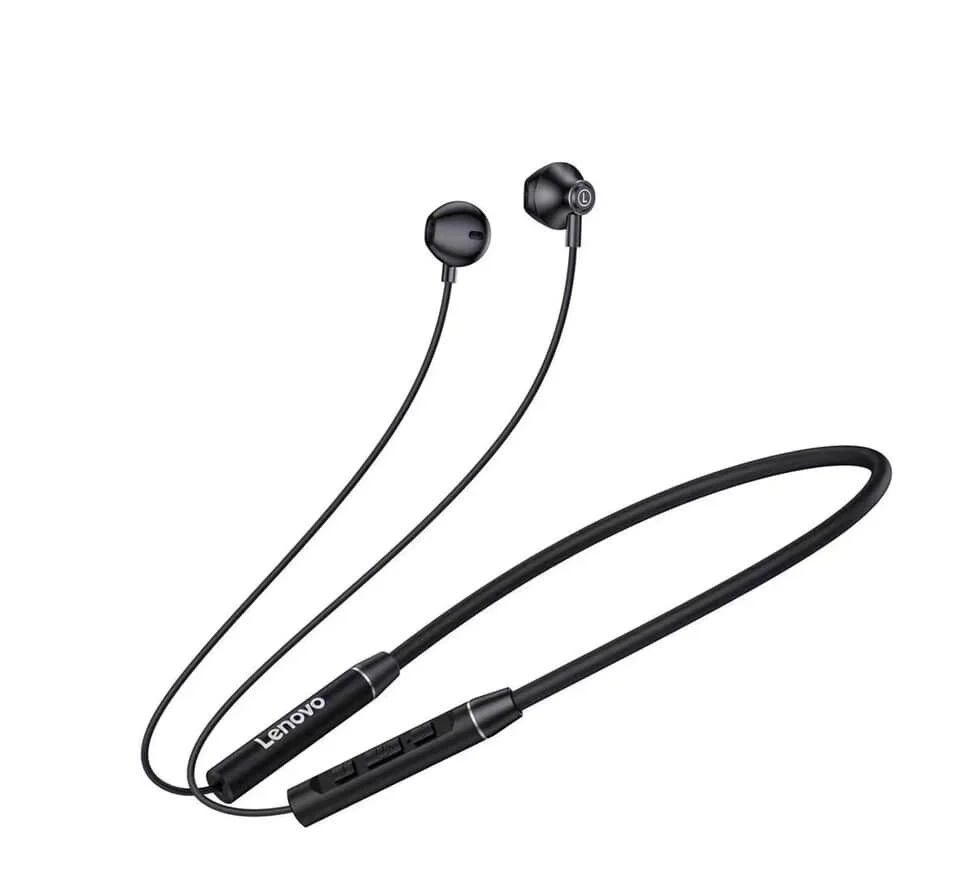 Lenovo QE08 Wireless Magnetic Neckband Earphones