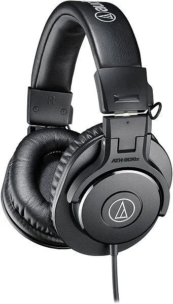 Audio Technica ATH-M30x Professional Studio Monitor Headphones Black