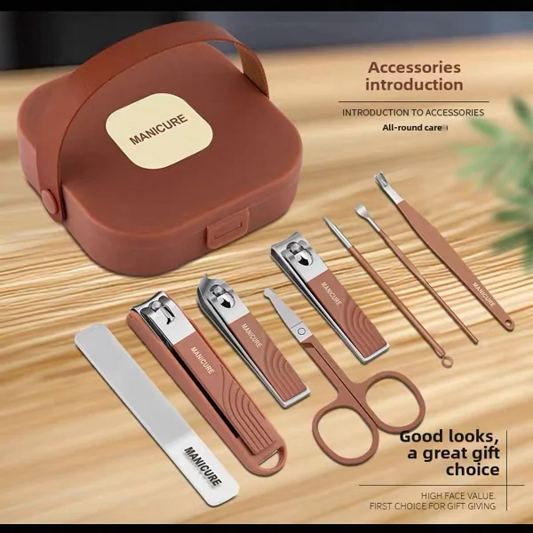Anti-fly Design 8-Piece Manicure Set