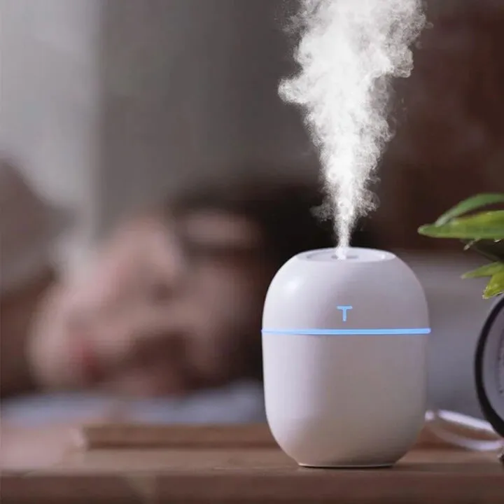 Colorful Egg Humidifier with Night Light