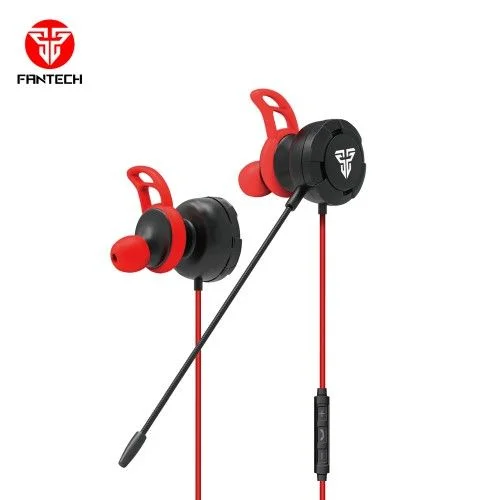 Fantech EG1 3.5mm Gaming &amp; Music Earphone Black (Single &amp; Dual Port)