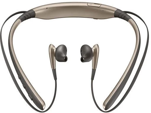 Samsung Level U Bluetooth In-Ear Dual Mic Stereo Headsets - Gold