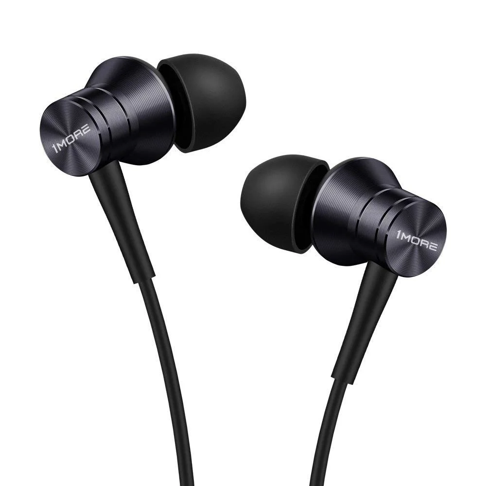 1MORE Piston Fit Earphone with Mic -Black (E1009)