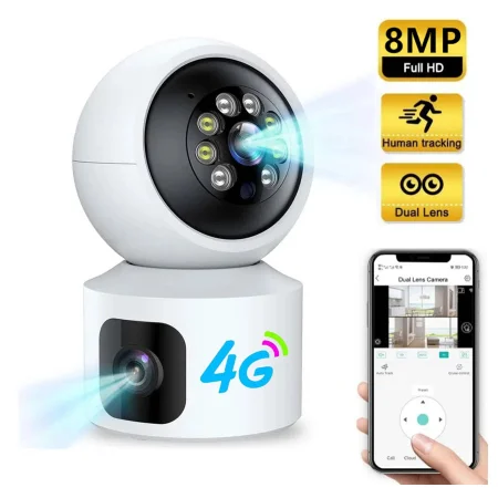V380 Dual Lens Sim Supported IP Camera
