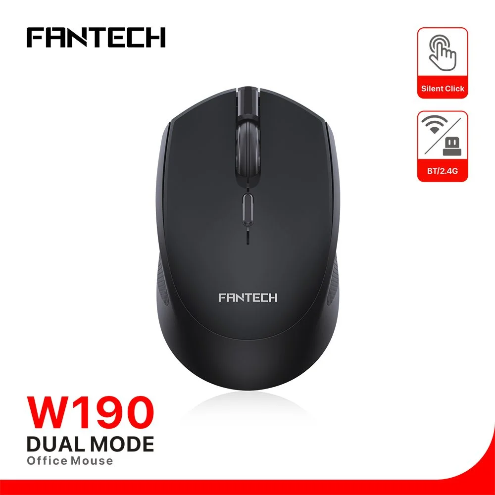 Fantech W190 Dual Mode 2.4Ghz Bluetooth Wireless Mouse