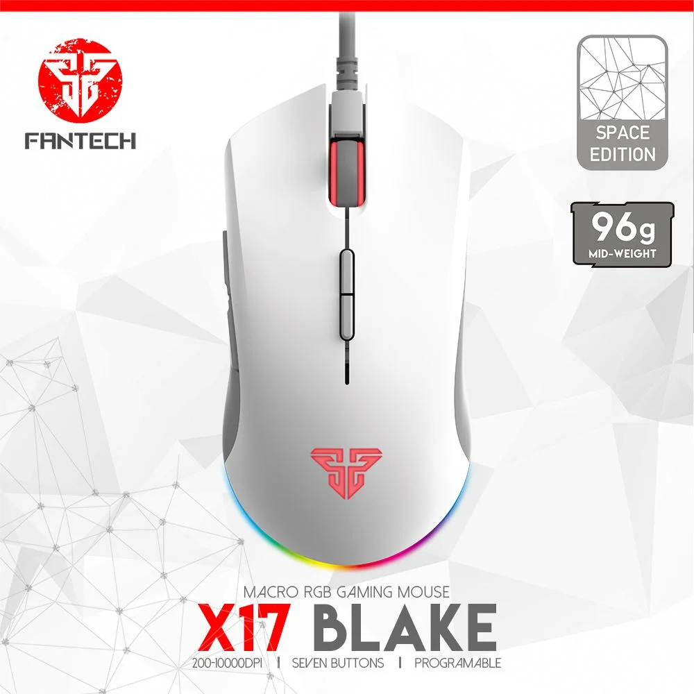 Fantech Blake X17 Macro RGB Gaming Mouse - Space Edition