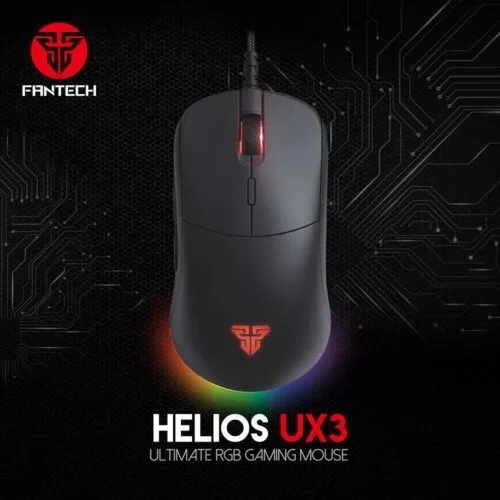 Fantech Helios UX3 Macro RGB Gaming Mouse Black