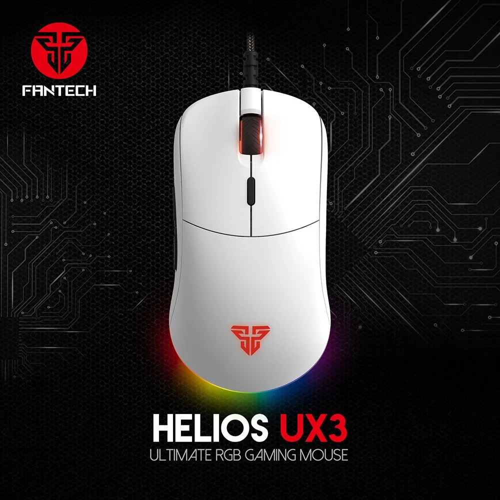 Fantech Helios UX3 Macro RGB Gaming Mouse - Space Edition