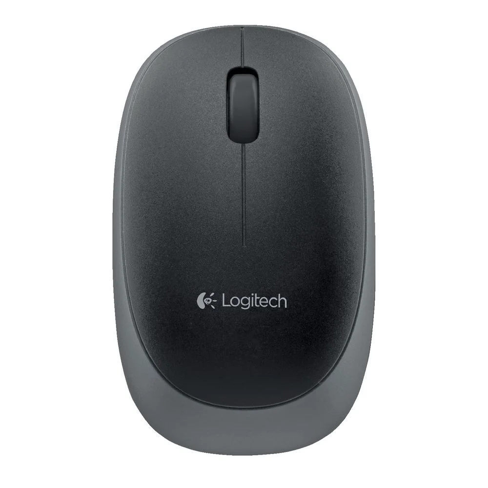 Simple Logitech M165 Wireless Mouse (Black)
