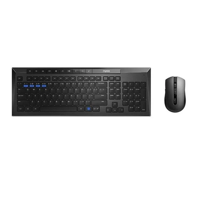 RAPOO 8200M MULTI-MODE WIRELESS KEYBOARD &amp; MOUSE