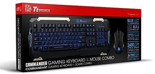 THERMALTAKE COMMANDER GAMING GEAR KEYBOARD MOUSE COMBO