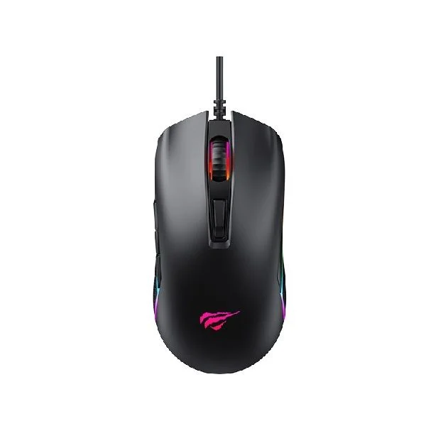 Havit MS1010 Ergonomic RGB Backlit USB Wired Gaming Mouse