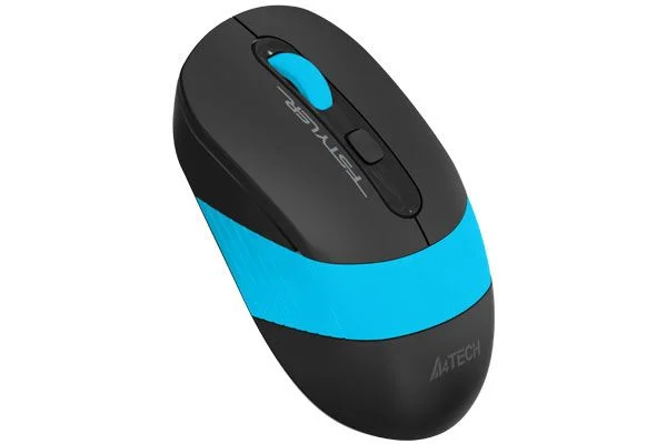 A4TECH FG10 Fstyler Black Blue 2.4G Range Wireless Mouse
