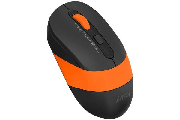 A4TECH FG10 Fstyler Black Orange 2.4G Range Wireless Mouse