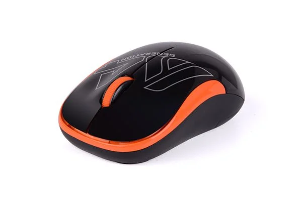 A4 TECH G3-300N  V-Track Wireless Mouse Black Orange