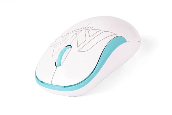 A4 TECH G3-300N  V-Track Wireless Mouse White &amp; Blue