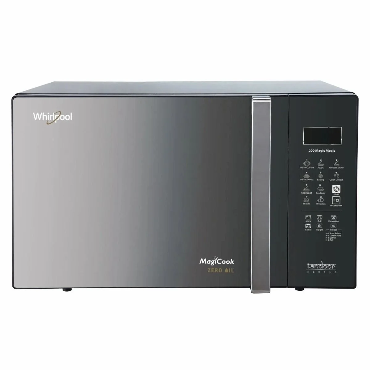 Whirlpool Magiccook Convection Black Mirror 30L Microwave Oven