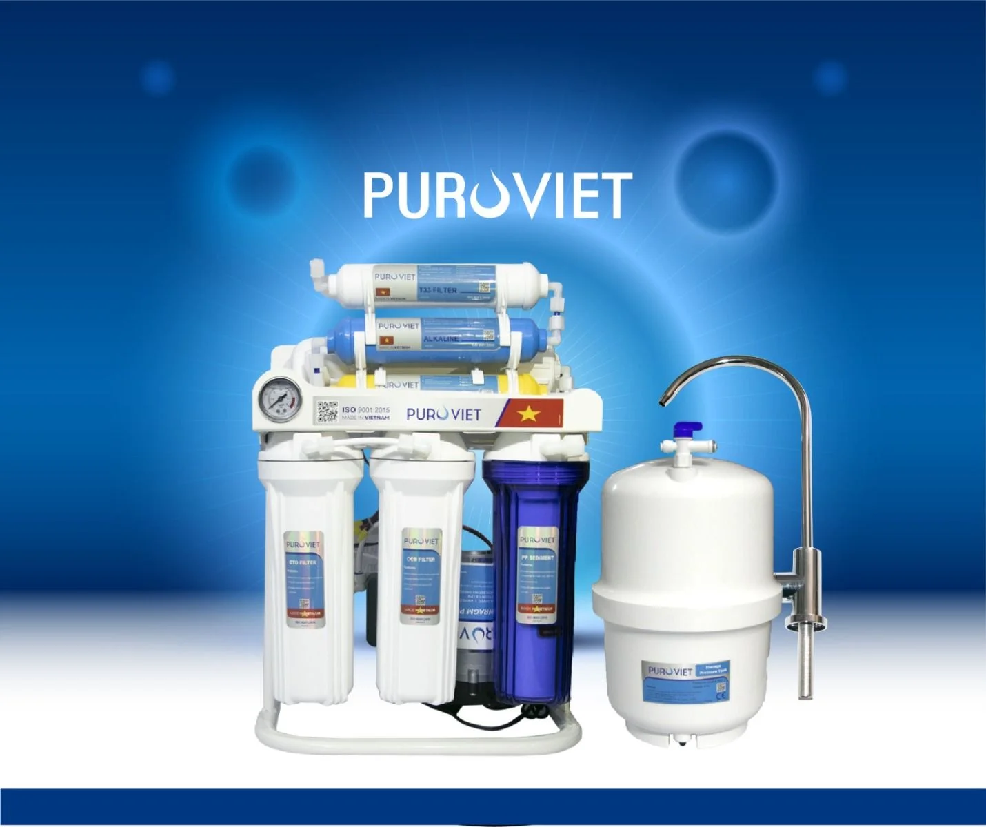 Puroviet 7 Stages Reverse Osmosis (RO) Water Purifier 