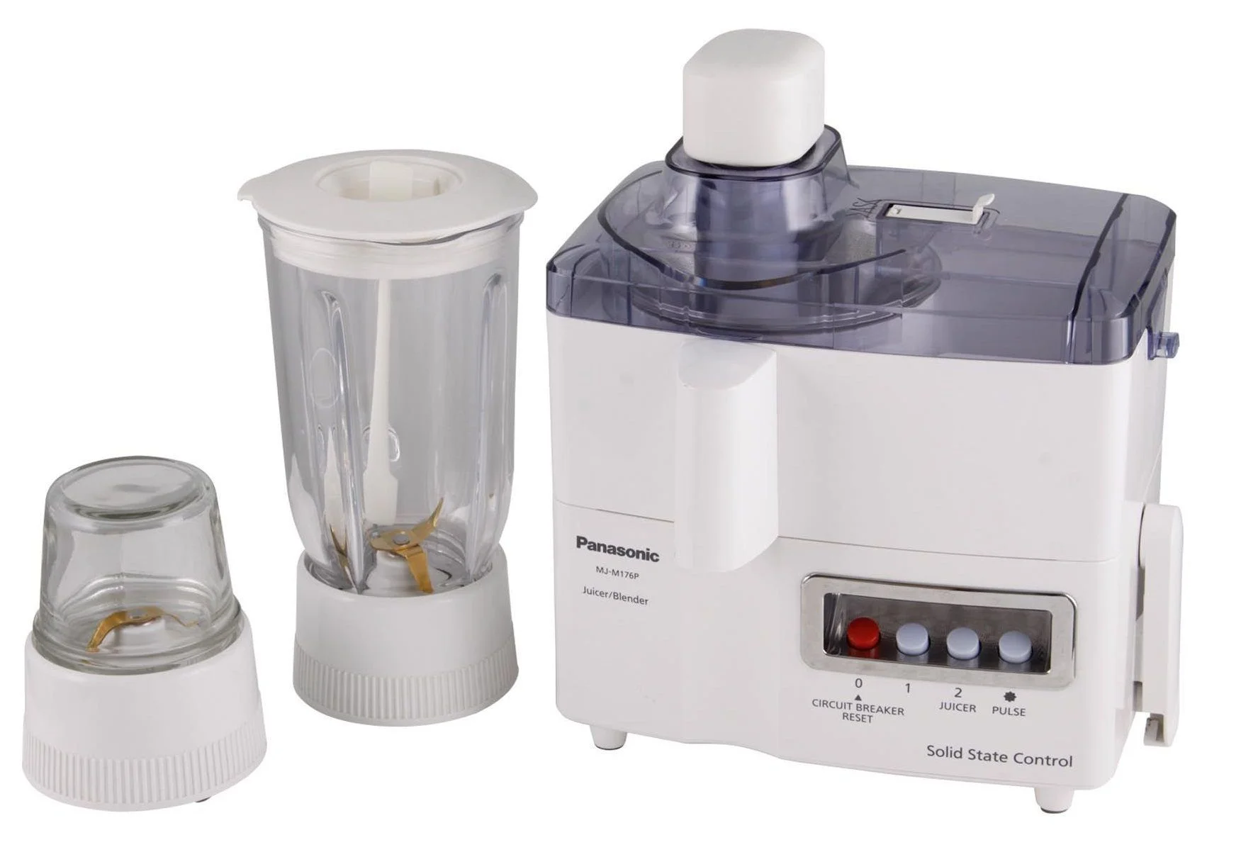 Panasonic 3-in-1 Juicer, Blender, Grinder (MJ-M176P)