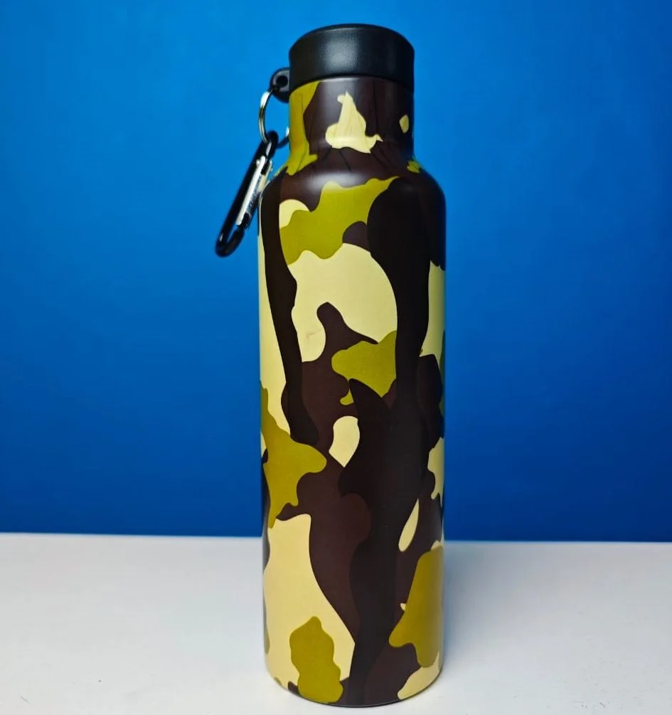 Military Thermos Portable Stainless Steel Water Bottle 800ml