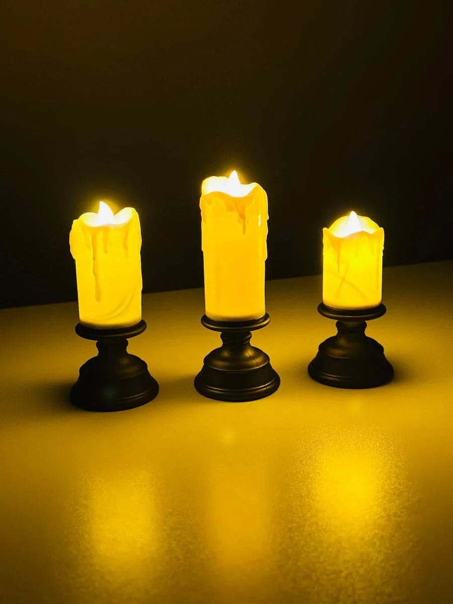 Flameless LED Candle Lights  3-Pcs Pack (Model-CA14)
