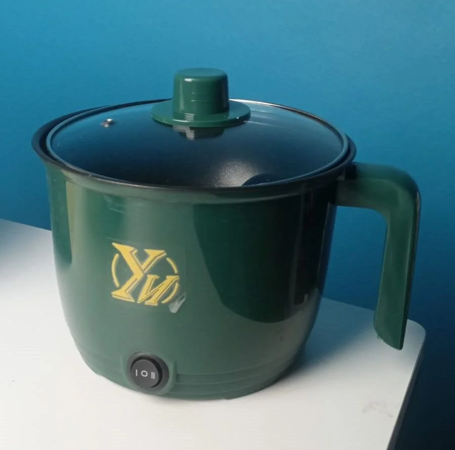 YN Electric Cooking Pot Single Deck?18cm ? Green Color