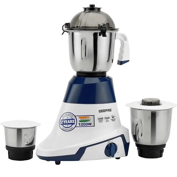 Geepas GSB44088 3 in 1 Mixer Grinder 1200W
