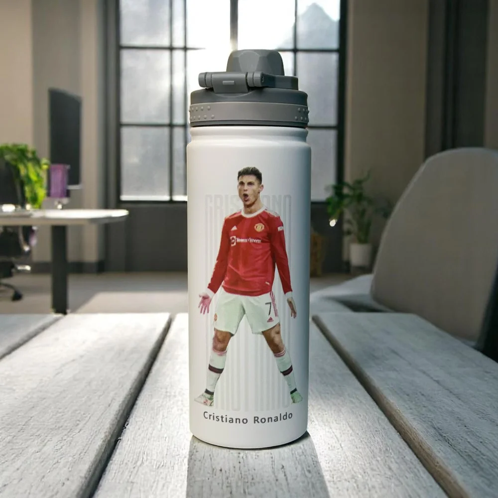 GearUP VF10 Sports Edition Water Bottle -Cristiano Ronaldo Edition (530ML)