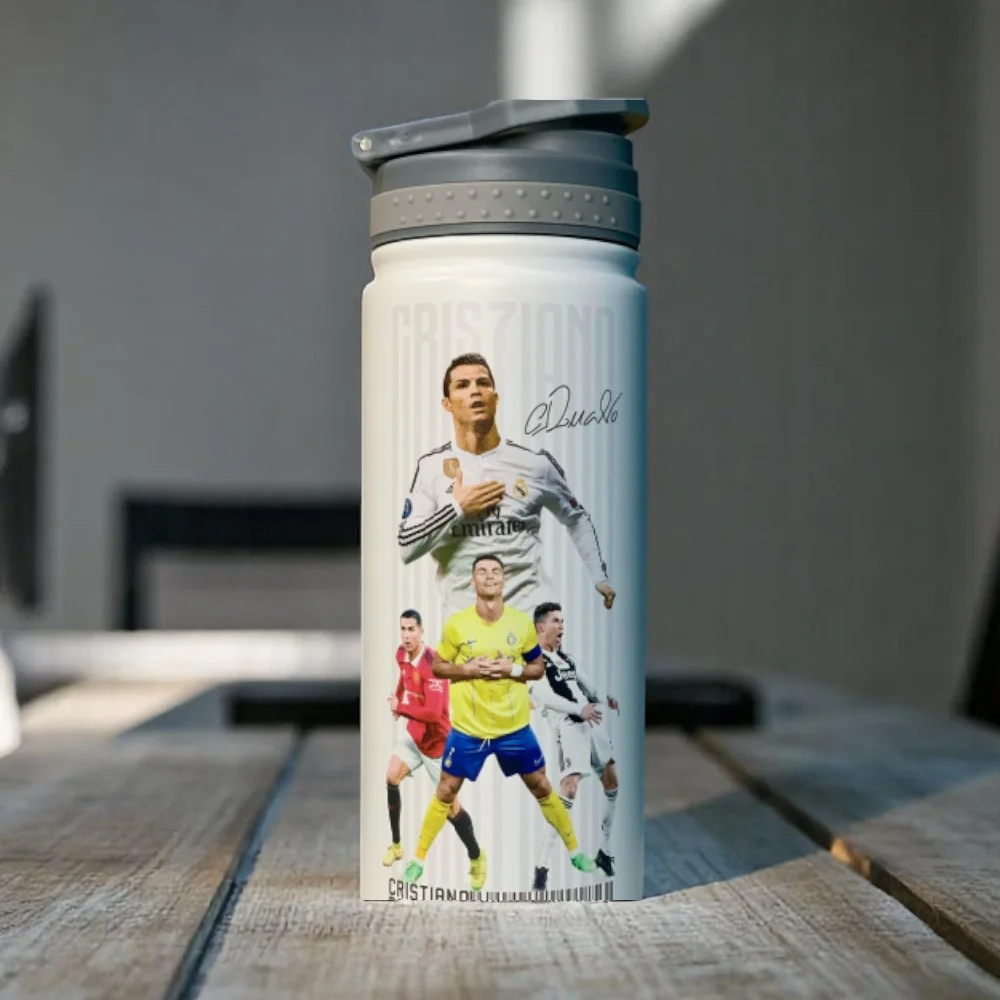 GearUP VF10 Sports Edition Water Bottle -Ronaldo All Team (530ML)