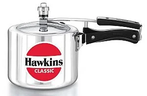 Hawkins pure virgin aluminium pressure cooker (CL3T)