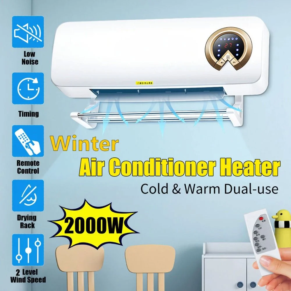 Room Heater- Smart Split AC Type 2000W Wall Mounted Room Heater with Remote Control (Camel PTC-2000)