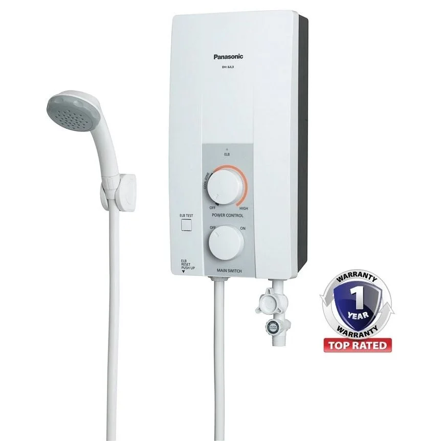 Panasonic DH-3JL3 Tankless Instant Water Heater with 9 Safety Points