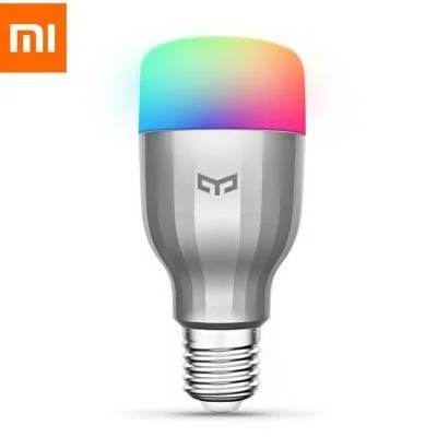 Xiaomi Yeelight AC220V RGBW E27 Smart LED Bulb-SILVER