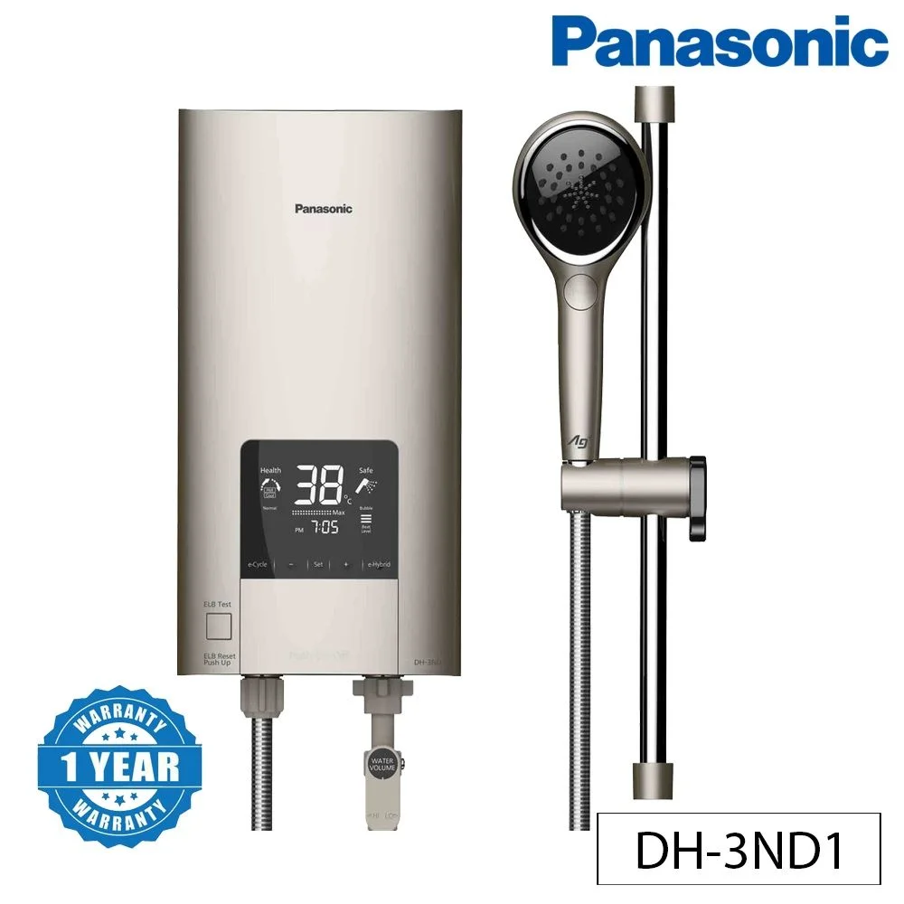 Panasonic Instant Water Heater With Large LCD Display (DH-3ND1MS)