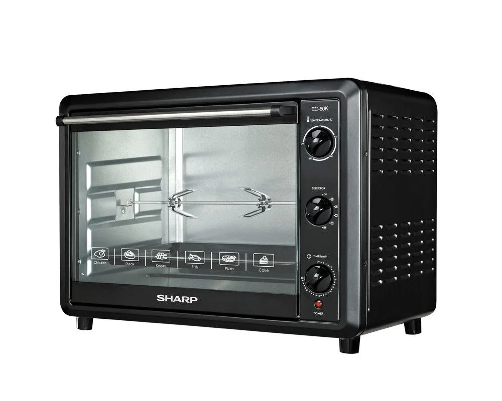 Sharp EO-60K-2 60 Litre 2000 Watt Electric Oven With Grill and Fan