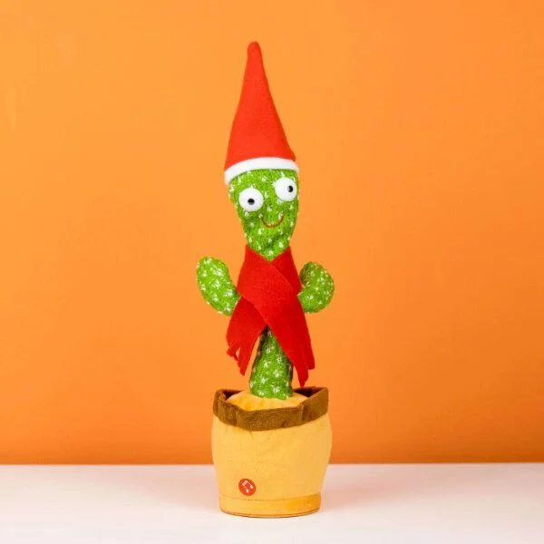 Dancing Cactus, Talking Cactus Toy, Sunny The Cactus Repeats What You Say, Electronic Dancing Cactus Toy for Kids