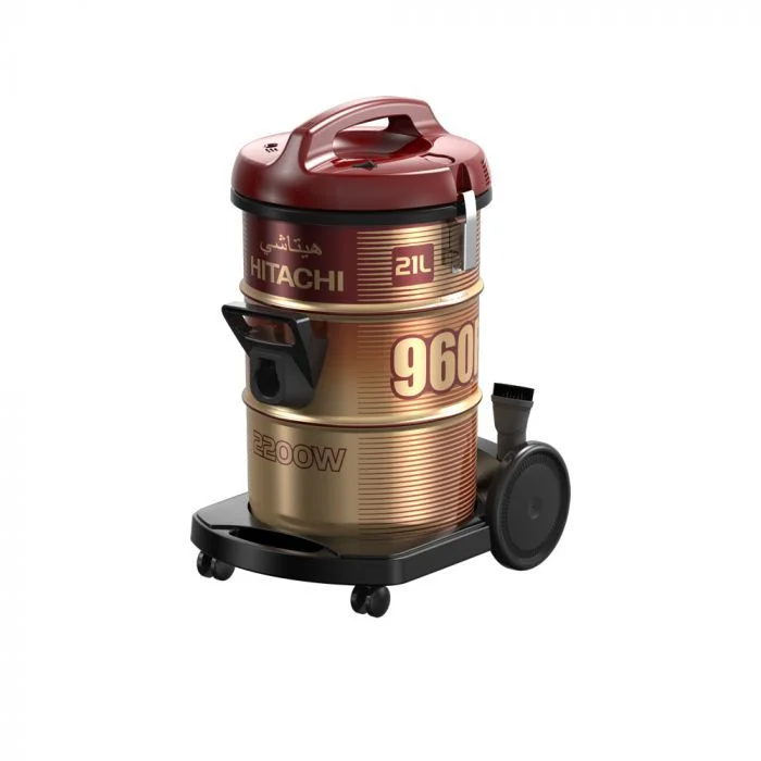 Hitachi CV-960F Heavy Duty Vacuum Cleaner (21-liter, 2200 Watt)