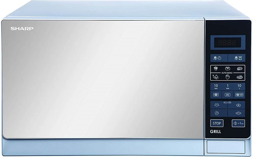 Sharp 900-Watt Microwave Oven with Grill R-75MT(S)