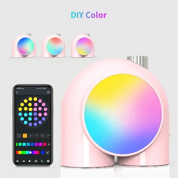 Divoom Planet-9 Smart RGB LED Mood Lamp