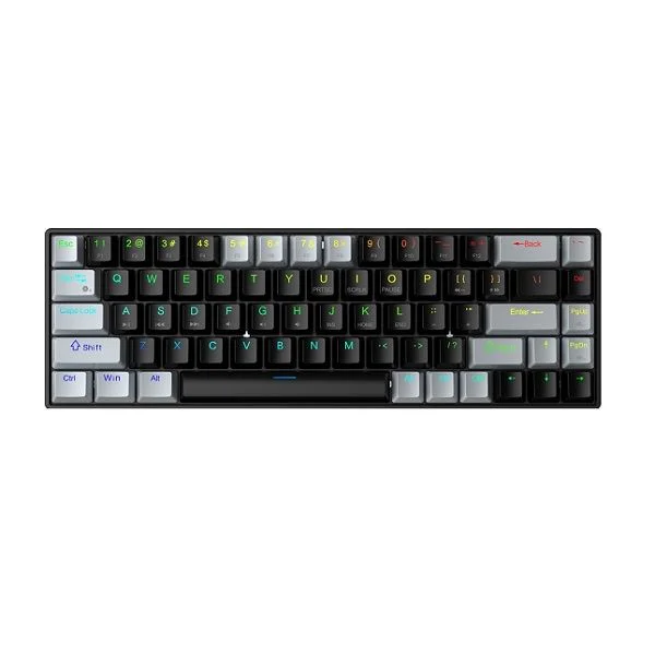 Aula F3268 Wired RGB Hot Swap Mechanical Gaming Keyboard-Red Switch
