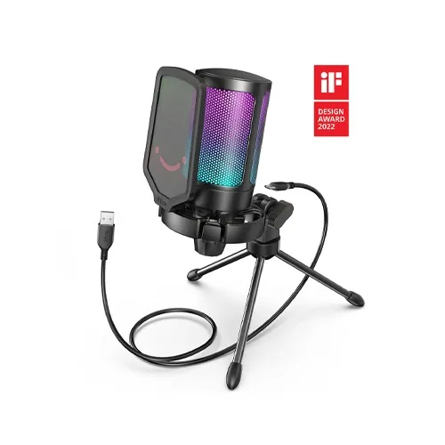 Fifine A6v RGB USB Microphone