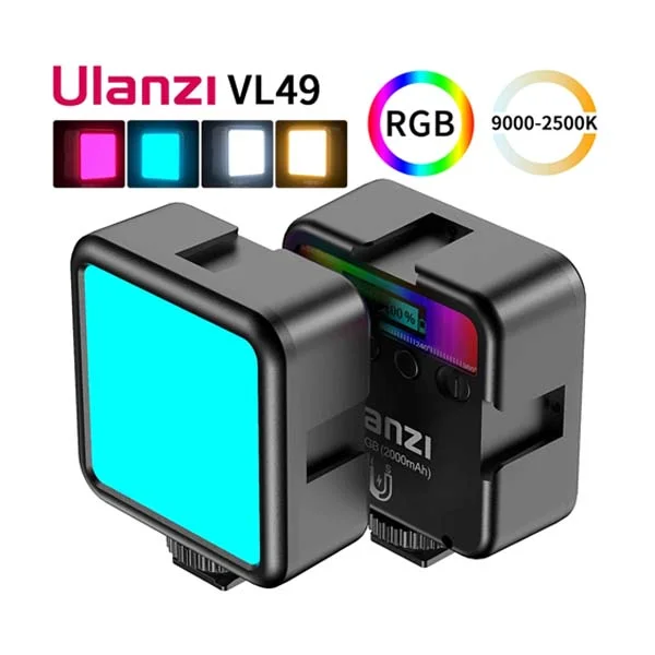 Ulanzi VL49 Pro Rechargeable Mini RGB Light